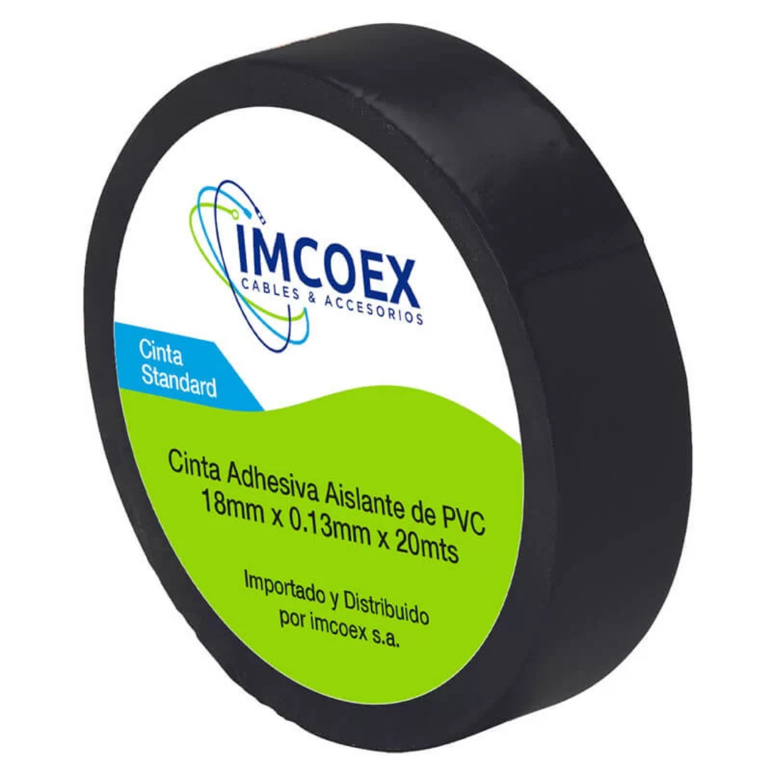 Cinta Aisladora de Alta Calidad - Imcoex 20 Mts para Seguridad y Durabilidad
