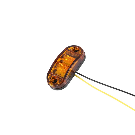 Foco Led 2 Diodos Ámbar 12/24V - CARGOTEK