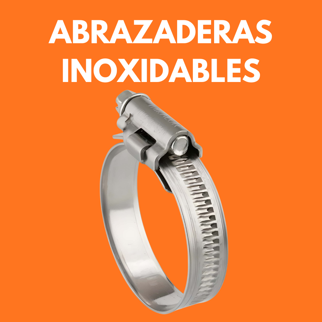 ABRAZADERAS INOXIDABLES