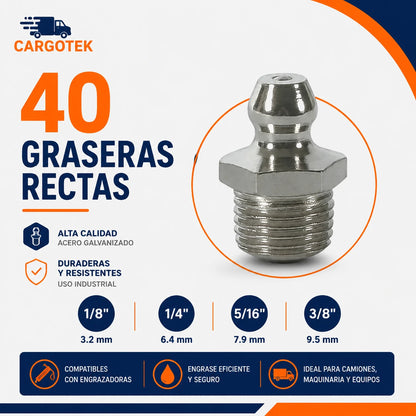 Kit Engrase Camión Americano - CARGOTEK