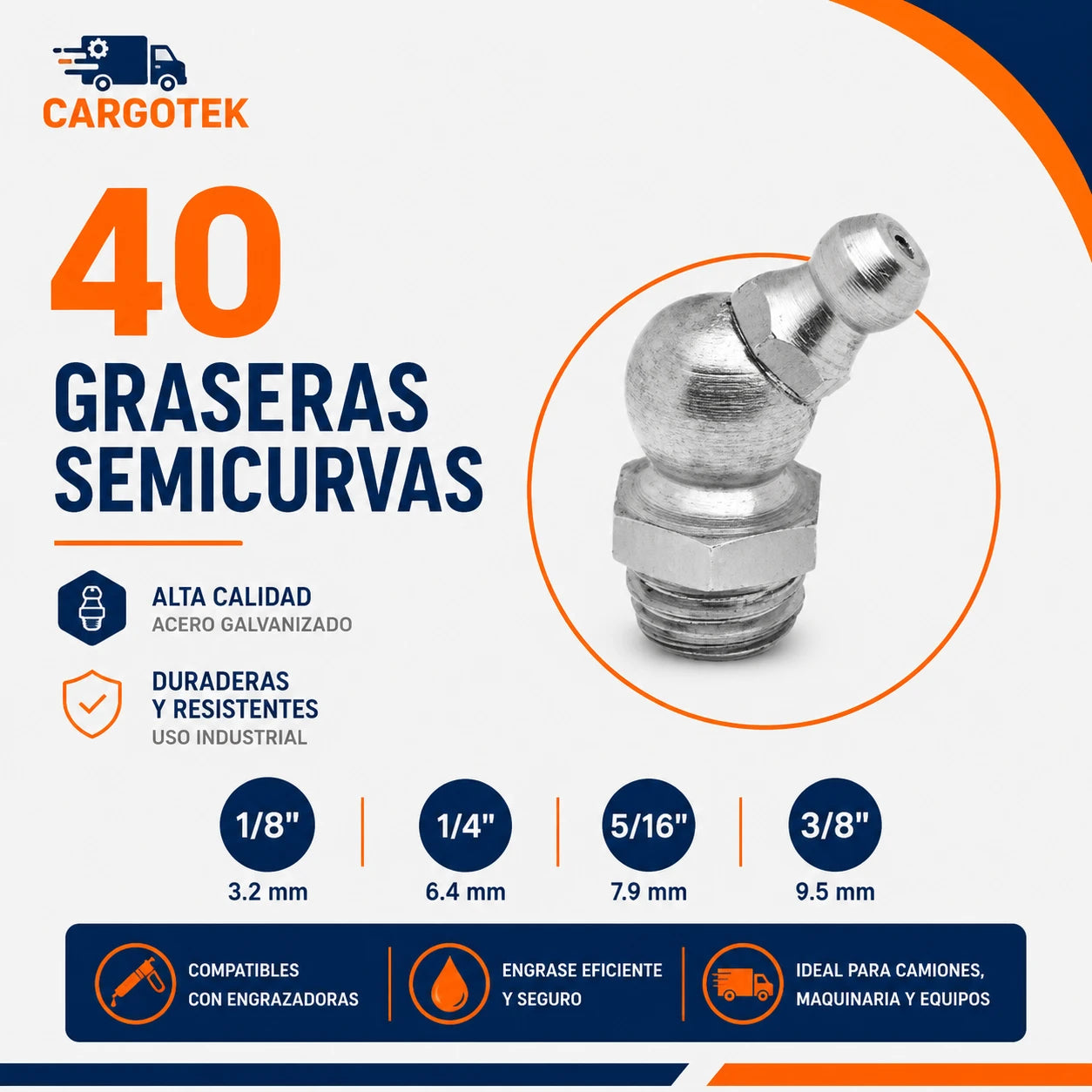 Kit Engrase Camión Americano - CARGOTEK