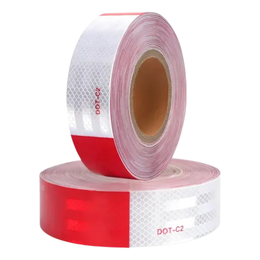 Cinta Reflectante Bicolor DOT C2 - Seguridad y Visibilidad Asegurada