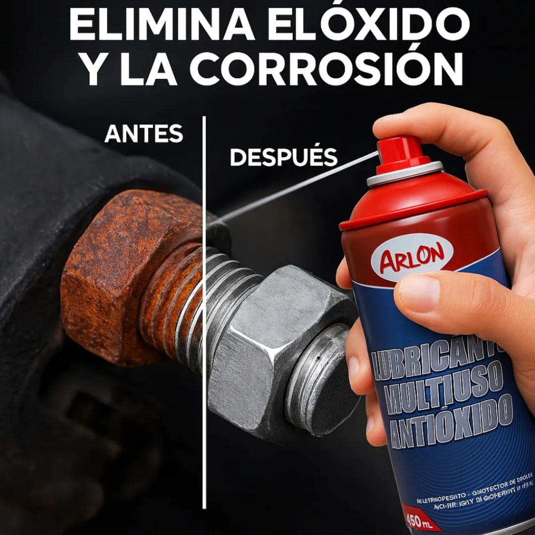Lubricante Desoxidante 450 ml (Tipo WD-40) - CARGOTEK