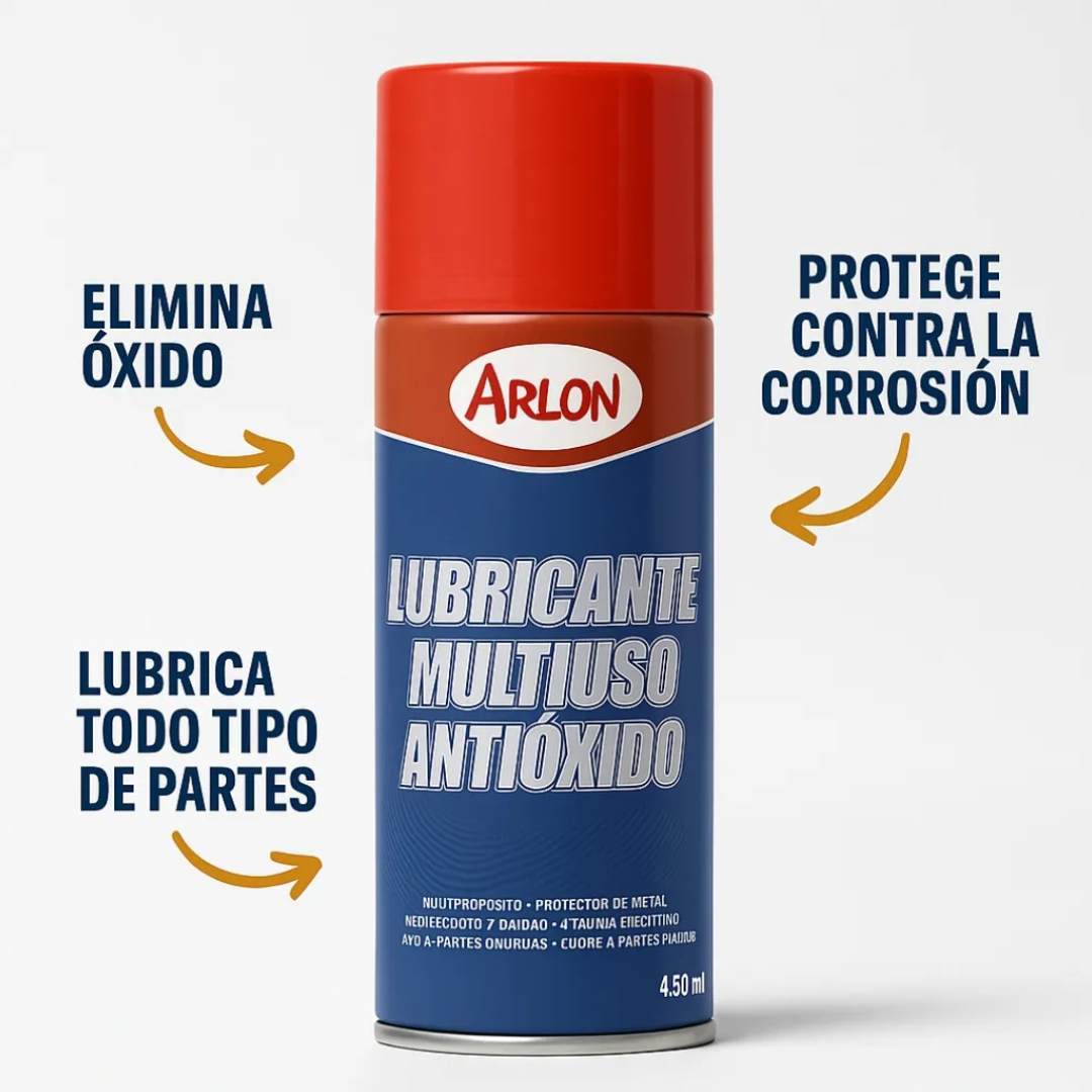 Lubricante Desoxidante 450 ml (Tipo WD-40) - CARGOTEK