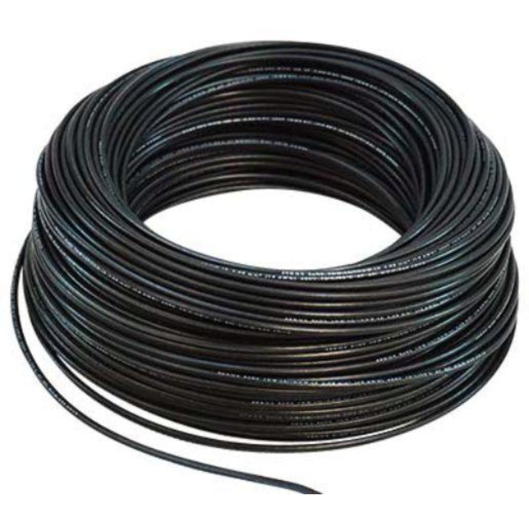 CABLE ELÉCTRICO N°14 NEGRO ROLLO 25 MTS