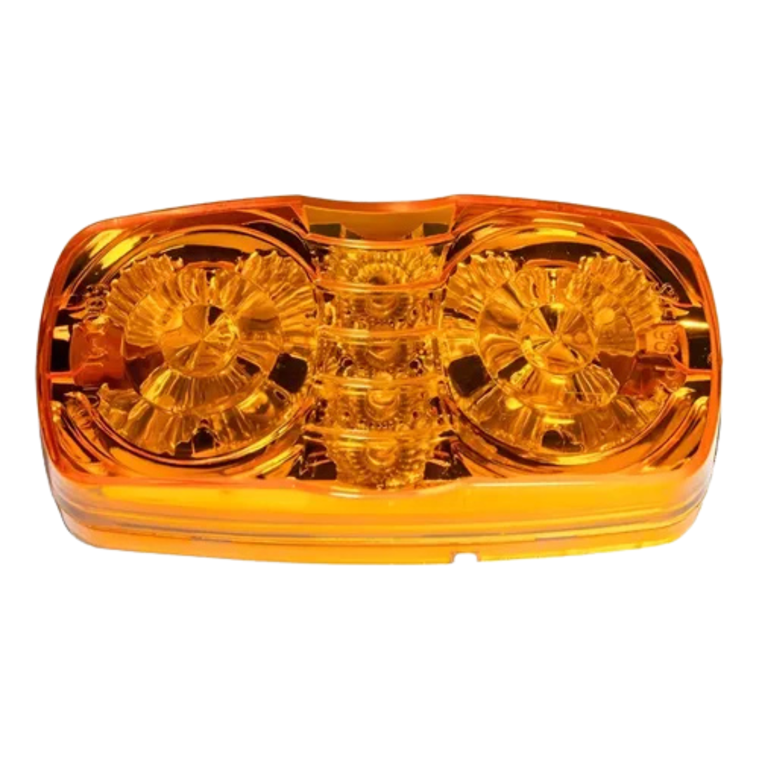 FOCO LED AMBAR TIPO 8 MULTIVOLTAJE