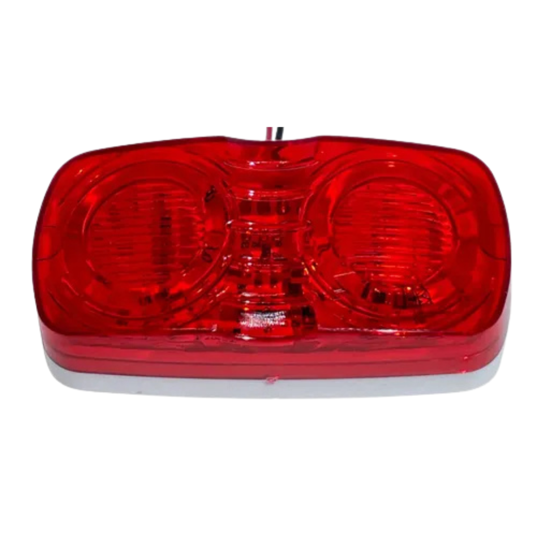 FOCO LED ROJO TIPO 8 MULTIVOLTAJE