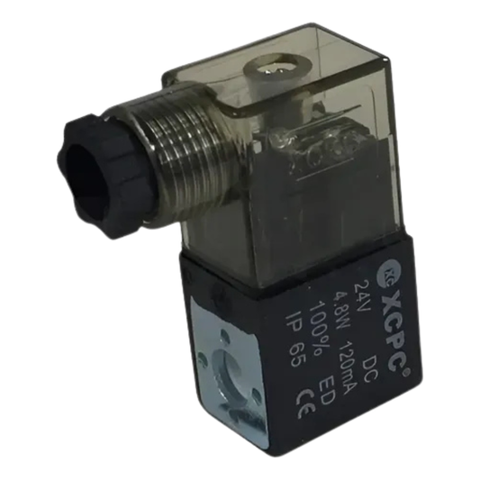 BOBINA 12V CON LED REPUESTO ELECTROVÁLVULA