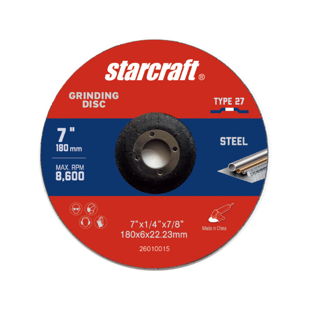 DISCO 41/2" DESBASTE METAL STARCRAFT