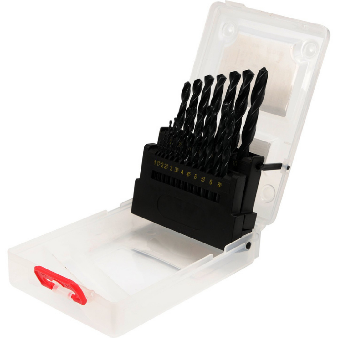 SET BROCAS HSS METAL 19 PIEZAS YATO DIN 338