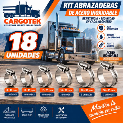 Kit Full Mantención para Camión Americano 12V | Cargotek - CARGOTEK