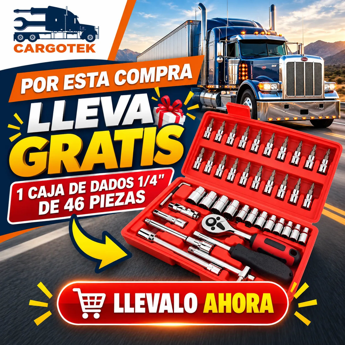 Kit Full Mantención para Camión Americano 12V | Cargotek - CARGOTEK