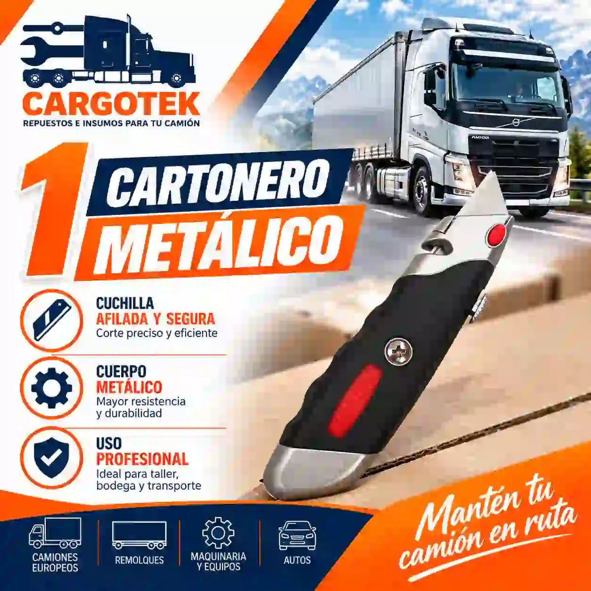Kit Full Mantención para Camión Europeo 24V | Cargotek