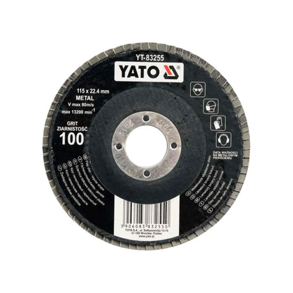 Disco de Lija Traslapado Flap 41/2" Grano 60 para Metal - CARGOTEK