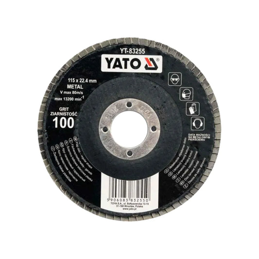 Disco de Lija Traslapado Flap 41/2" Grano 60 para Metal - CARGOTEK