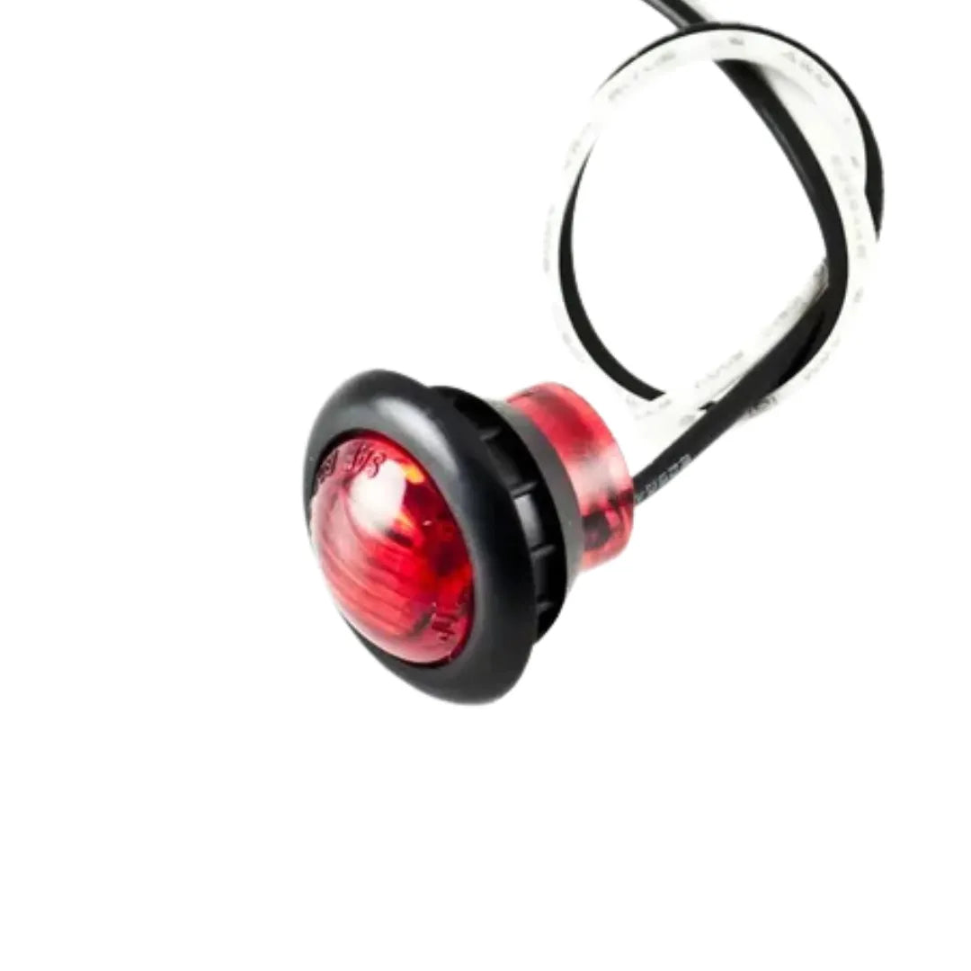 Foco Led 1 Diodo Rojo 12/24V - CARGOTEK