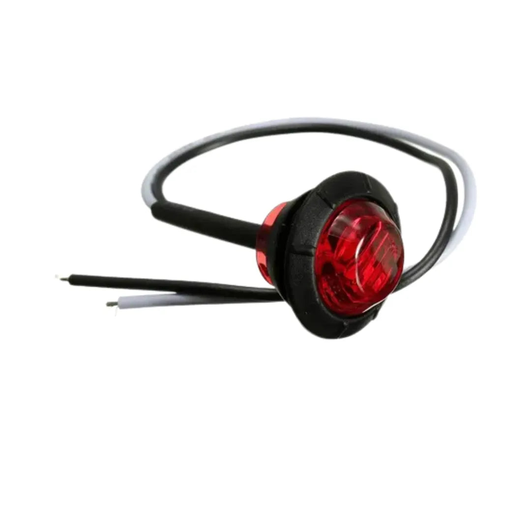 Foco Led 1 Diodo Rojo 12/24V - CARGOTEK