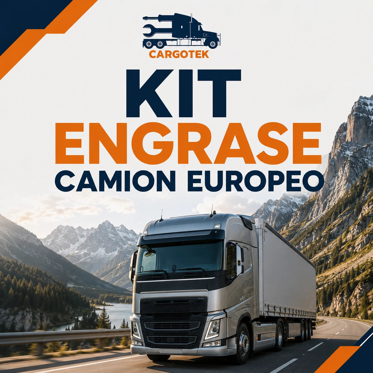 Kit Engrase Camión Europeo + Reloj Smartwatch de Regalo