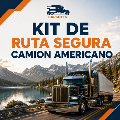 Kit Ruta Segura Camión Americano + Reloj Smartwatch de Regalo