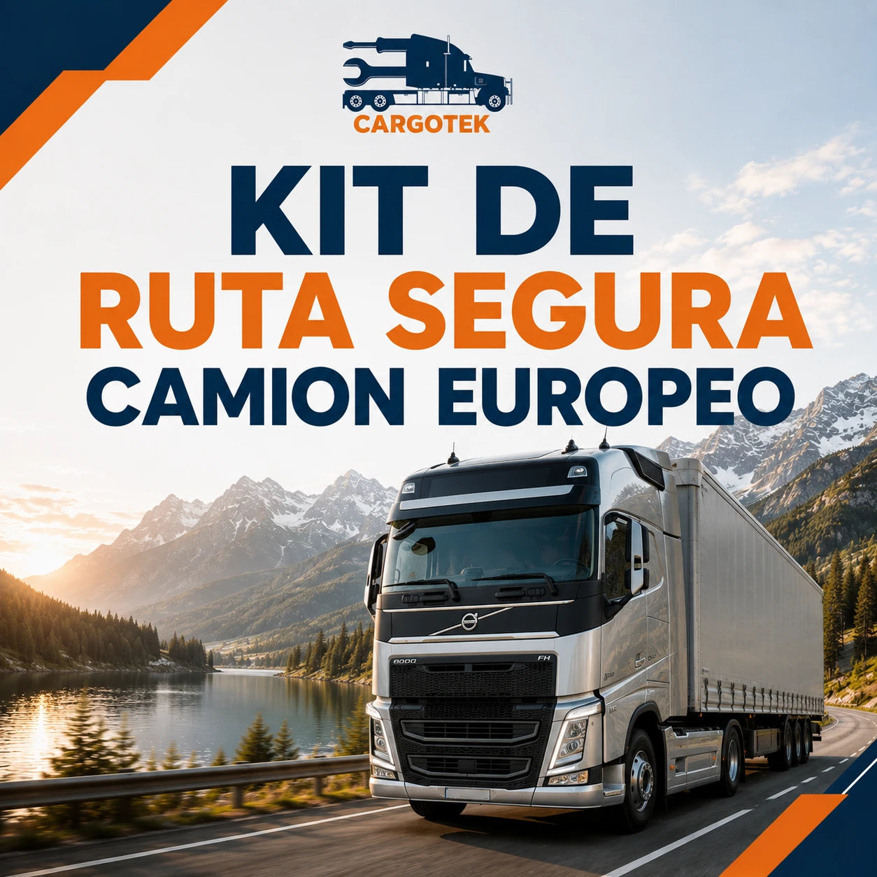 Kit Ruta Segura Camión Europeo + Reloj Smartwatch de Regalo