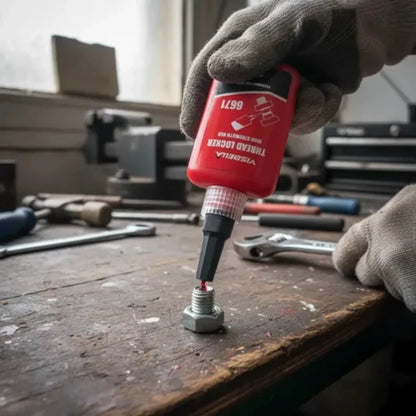 Trabapernos y Tuercas Alto Torque #271 Rojo 50 grs - CARGOTEK