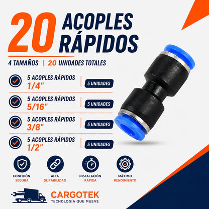 Kit Ruta Segura Camión Americano + Reloj Smartwatch de Regalo